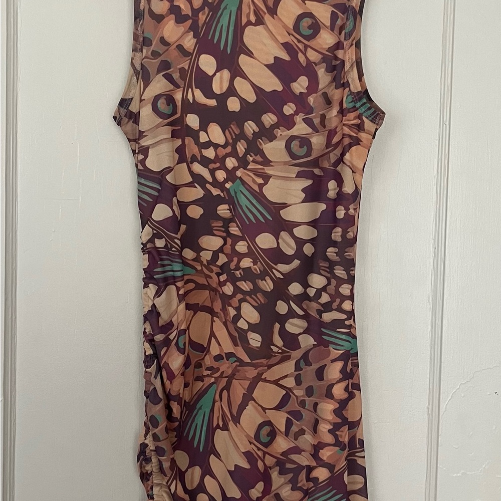 Forever 21 Colorful Patterns With Drawstring On T… - image 2